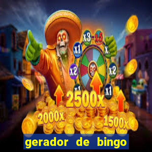 gerador de bingo cha de bebe